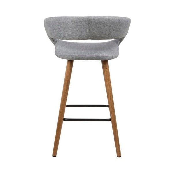 Súprava 2 sivých barových stoličiek Gill – Actona-image-3