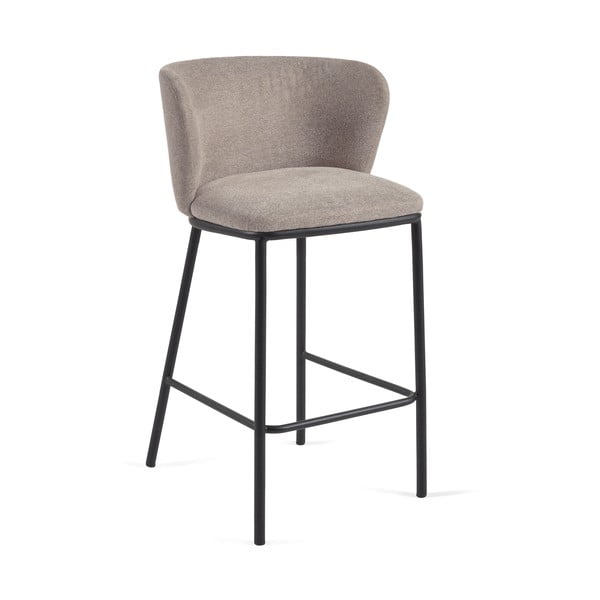 Svetlohnedé barové stoličky v súprave 2 ks 92 cm Ciselia – Kave Home