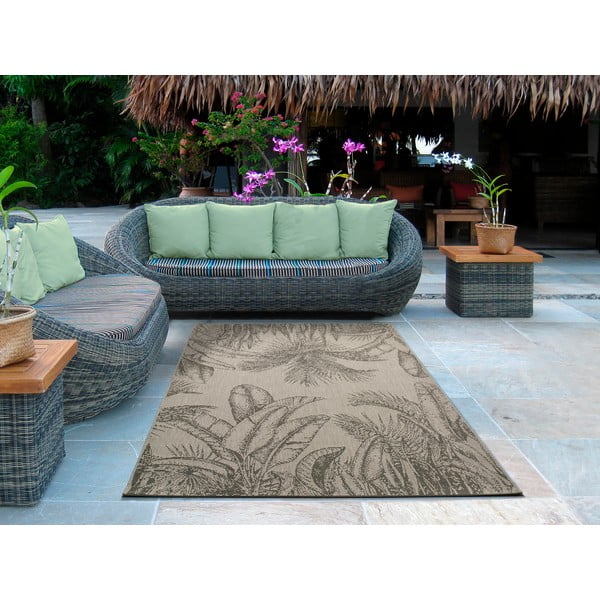 Sivý vonkajší koberec Universal Tokio Silver, 135 x 190 cm-image-1