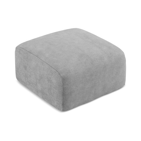 Svetlosivá ženilková podnožka Leila – Makamii-image-2