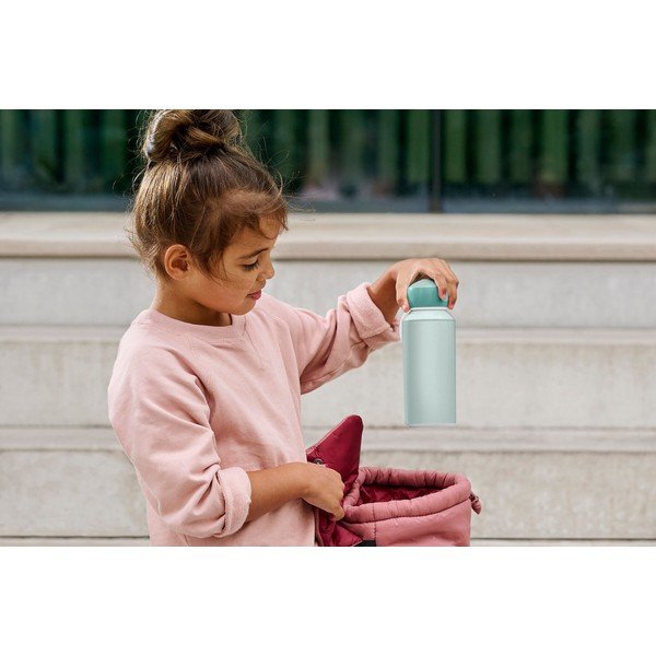Svetlozelená detská fľaša 400 ml Little farm – Mepal-image-2