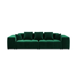 Zelená zamatová pohovka 320 cm Rome Velvet - Cosmopolitan Design