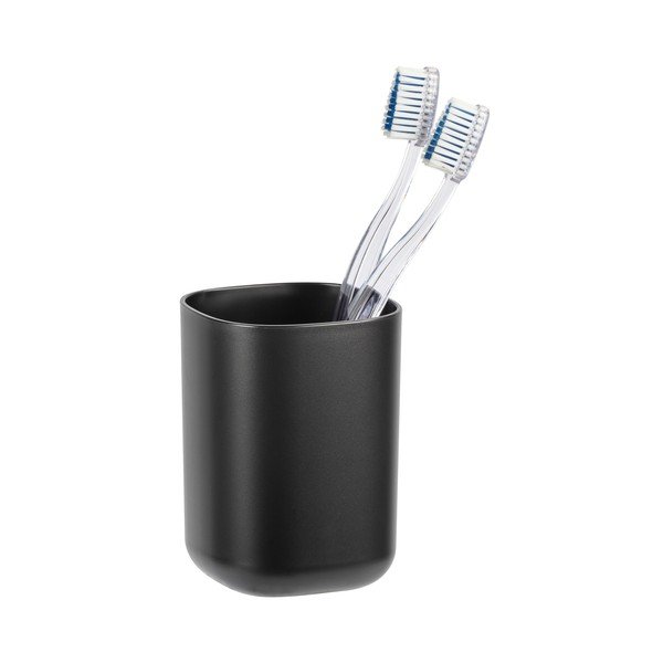 Čierny pohárik na kefky Wenko Davos-image-1