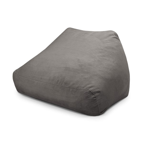 Tmavosivý menčestrový sedací vak Sofa Snug – SLOWDOWN