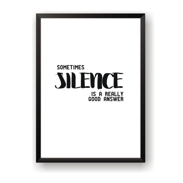 Plagát Nord & Co Silence, 40 x 50 cm
