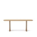 Jedálenský stôl v dekore duba v prírodnej farbe 100x200 cm Litto – Kave Home