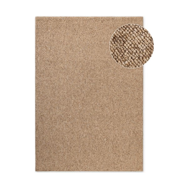 Svetlohnedý prateľný koberec 200x290 cm Rocco Caramel – Elle Decoration