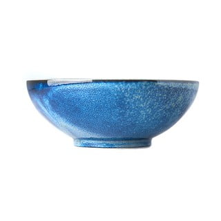 Modrá keramická miska Mij Indigo, ø 21 cm