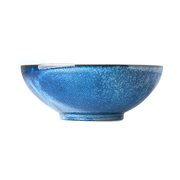 Modrá keramická miska Mij Indigo, ø 21 cm