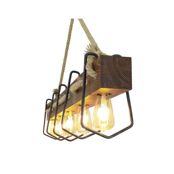 Závesné svietidlo z borovicového dreva Jason-image-1