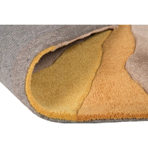 Žltý koberec Flair Rugs Splinter, 120 x 170 cm-image-2