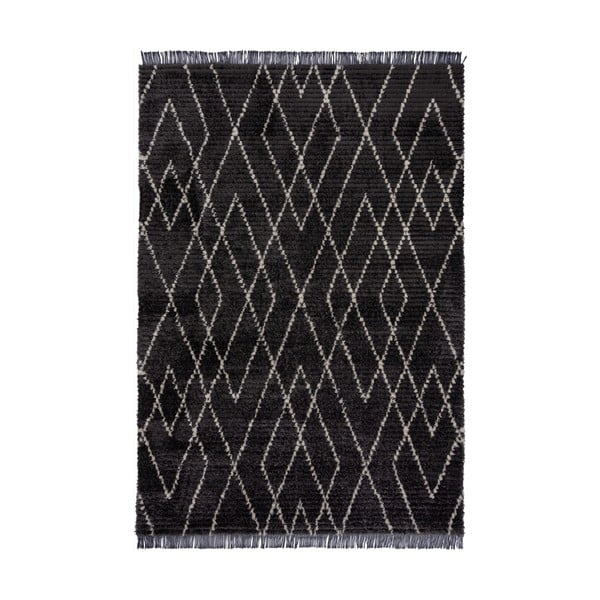Čierny koberec 160x230 cm Aisha – Flair Rugs