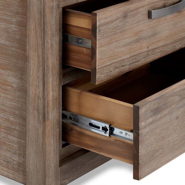 Knižnica z akáciového dreva Furnhouse Alaska-image-3