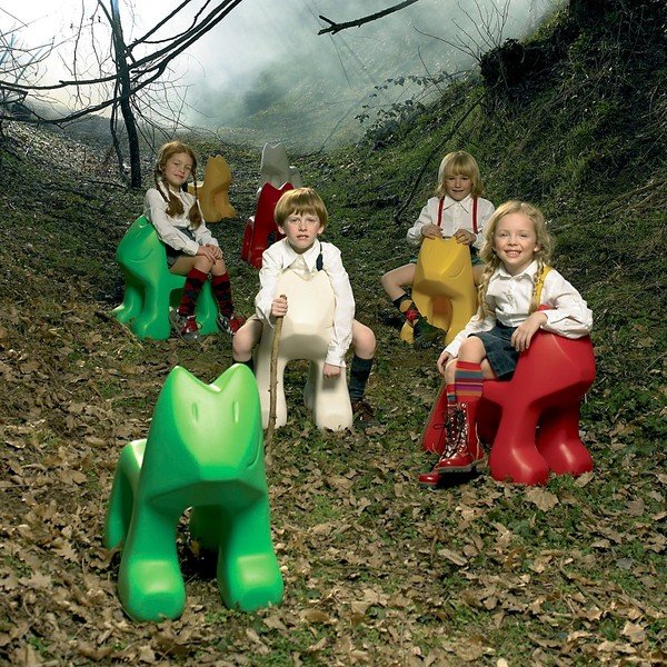 Detská žltá stolička Magis Julian-image-2