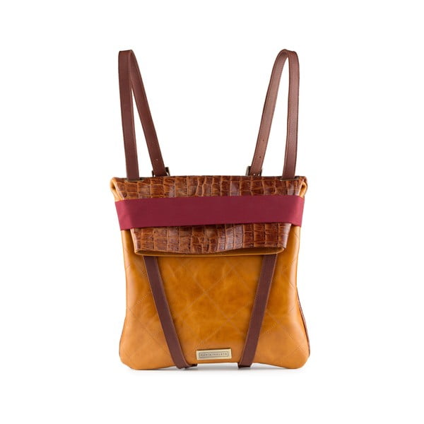 Kožený obojstranný batoh Maria/Maleta Classic