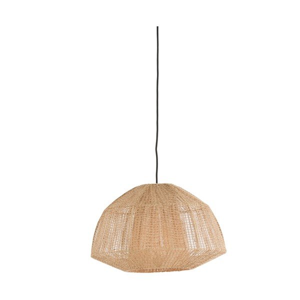 Závesné svietidlo v prírodnej farbe ø 10 cm Macul – Light & Living