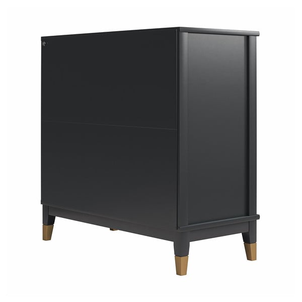 Čierna skrinka 84x84 cm Westerleigh – CosmoLiving by Cosmopolitan-image-2