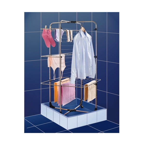 Trojposchodový sušiak na bielizeň Wenko Laundry-image-2