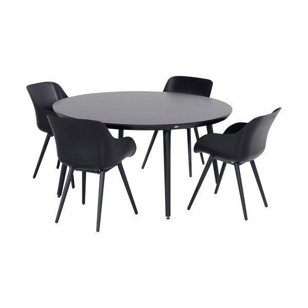 Okrúhly záhradný jedálenský stôl ø 128 cm Sophie – Hartman-image-2