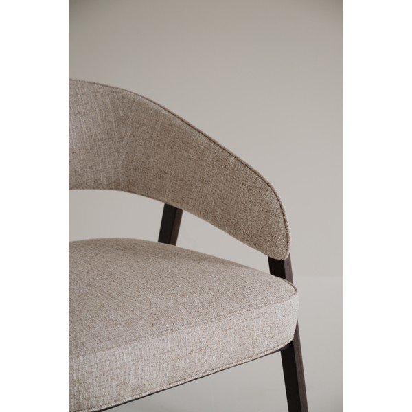 Béžové/v tmavo prírodnej farbe kreslo Barnaby – Rowico-image-4