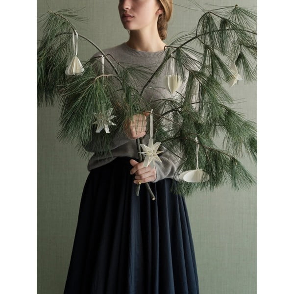 Papierové vianočné ozdoby v súprave 4 ks 4 cm Kazary – Blomus-image-1