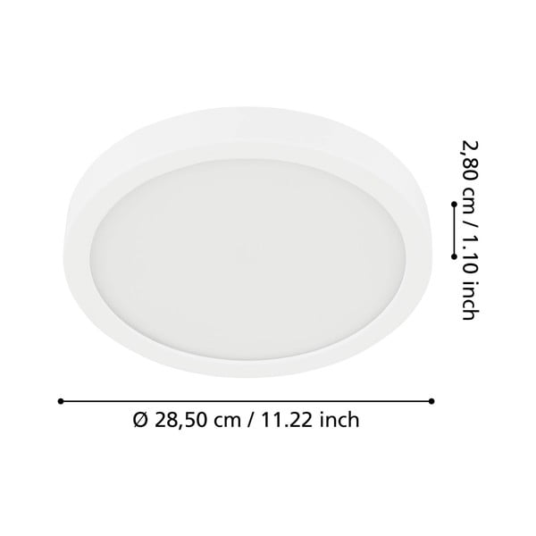 Biele LED stropné svietidlo FUEVA 5 – EGLO-image-2