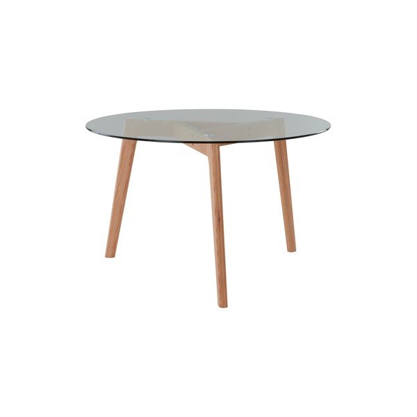 Okrúhly jedálenský stôl z dubového dreva ø 120 cm Malevik – Jotex