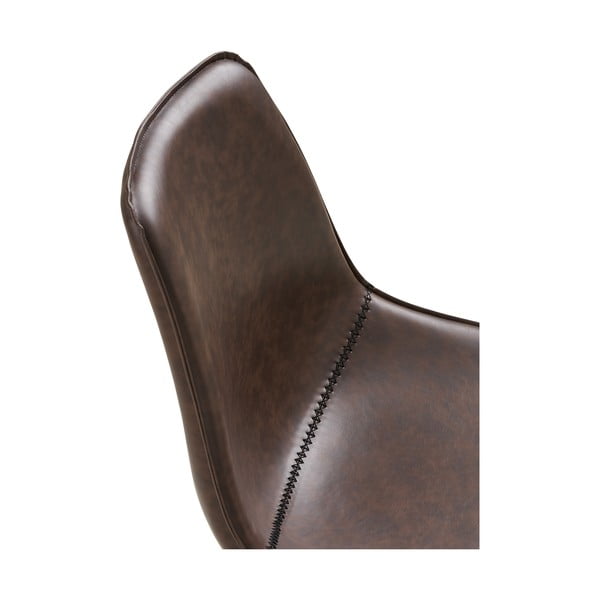 Tmavohnedá kancelárska stolička Monaco – House Nordic-image-2