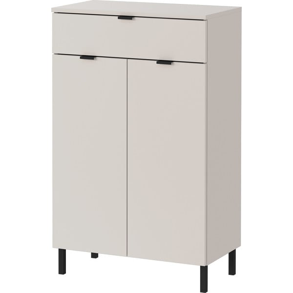 Krémová vysoká kúpeľňová skrinka 60x97 cm Arcena – Germania-image-2