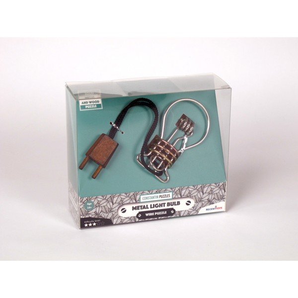 Hlavolam Metal Light Bulb – RecentToys-image-1