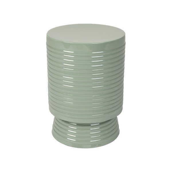 Kovový okrúhly odkladací stolík ø 25 cm Sven – White Label