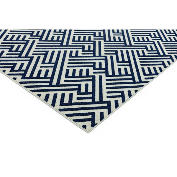 Modro-biely koberec Asiatic Carpets Antibes, 80 x 150 cm-image-3
