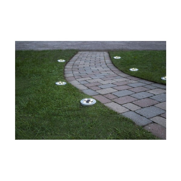 Sada 3 vonkajších solárnych LED bodových osvetlení Star Trading Lawnlight-image-2