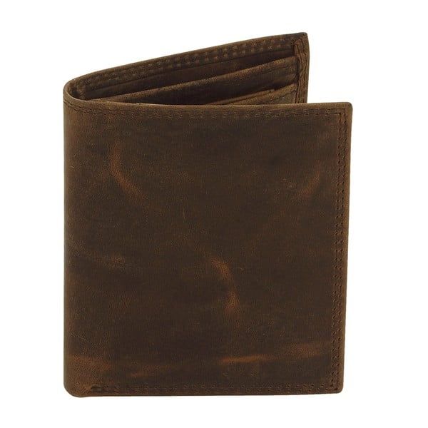Hnedá kožená peňaženka Friedrich Lederwaren Hunter