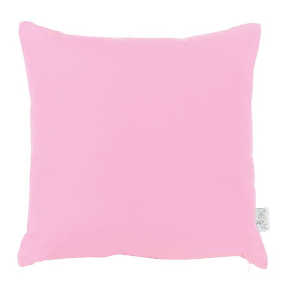 Ružová obliečka na vankúš Mike & Co. NEW YORK Basic, 43 × 43 cm