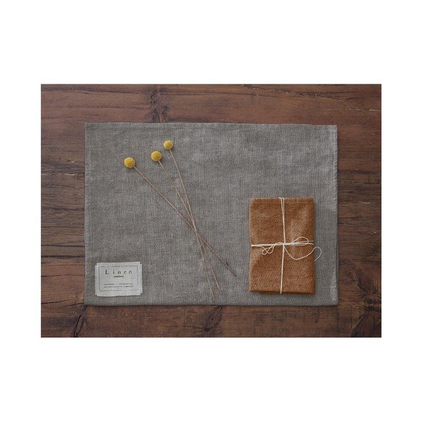 Súprava 4 látkových obrúskov s prímesou ľanu Really Nice Things Red Gradient, 43 x 43 cm-image-3