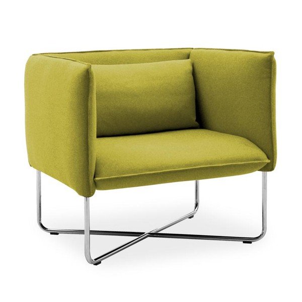 Žlté kreslo Softline Groove-image-2