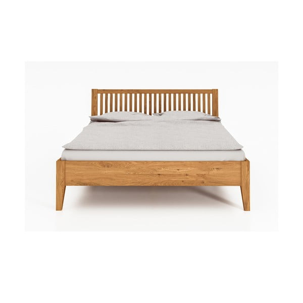 Dvojlôžková posteľ z dubového dreva 180x200 cm Odys - The Beds-image-2