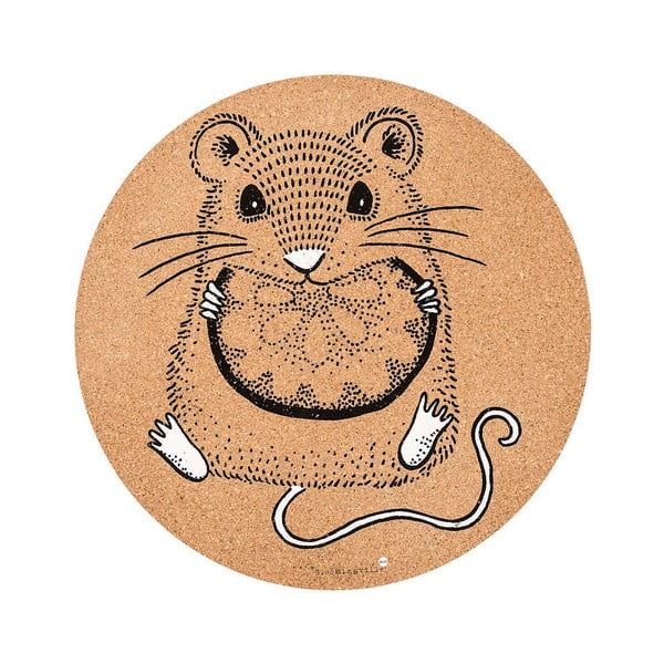 Korkové prestieranie Bloomingville Mouse, ⌀ 37 cm
