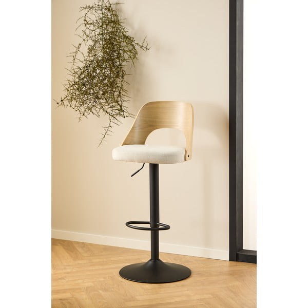 Barové stoličky v súprave s nastaviteľnou výškou 2 ks (výška sedadla 84 cm) Lucy – Actona-image-1