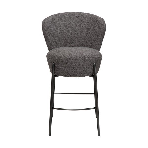 Sivá barová stolička (výška sedadla 68 cm) Orbit – DAN-FORM Denmark-image-1