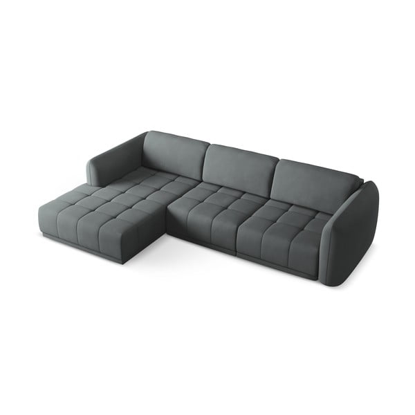 Tmavosivá rohová pohovka (ľavý roh) Hoku – Makamii-image-3