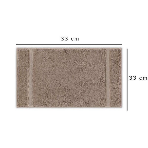 Hnedý uterák 33x33 cm Fancy – Foutastic-image-2