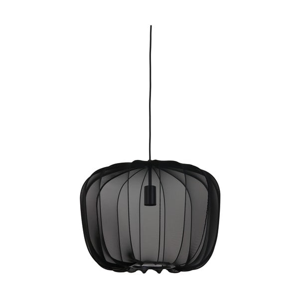 Čierne stropné svietidlo ø 50 cm Plumeria - Light & Living