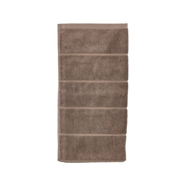 Svetlohnedý froté bavlnený uterák 50x100 cm Sauna – Zone
