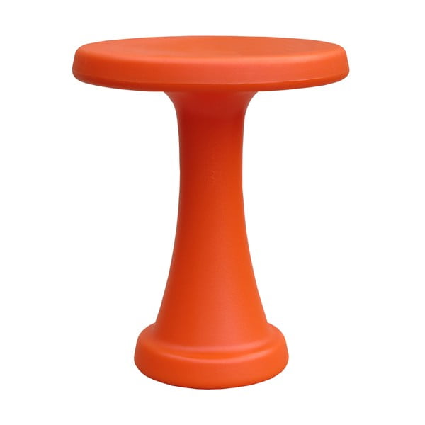 Oranžová stolička OneLeg, 32 cm