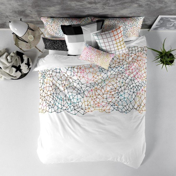 Bavlnená obliečka na paplón Blanc Net, 200 × 200 cm-image-2