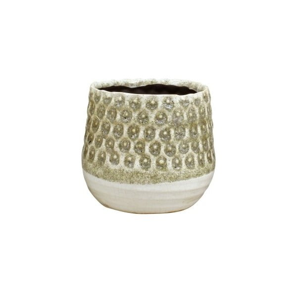 Pieskovohnedý kvetináč z keramiky Strömshaga Anten, Ø 16 cm