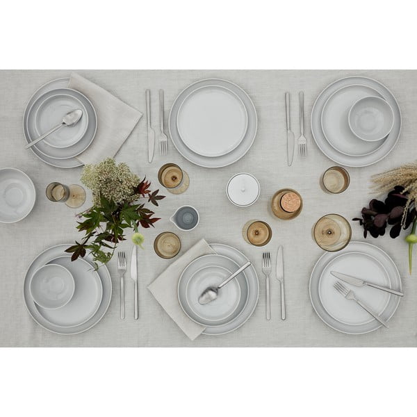 Krémovobiely ľanový obrúsok Blomus, 42 x 42 cm-image-2