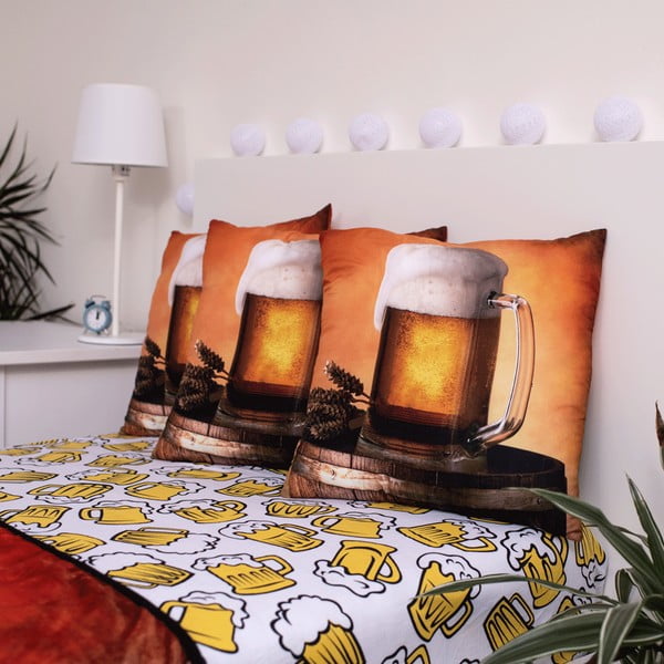 Dekoračný vankúš 40x40 cm Beer – Jerry Fabrics-image-2